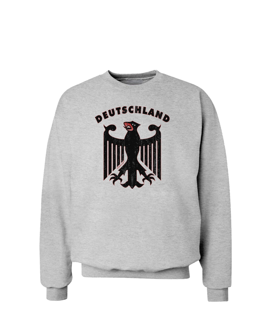 Bundeswehr Logo Deutschland Sweatshirt-Sweatshirts-TooLoud-White-Small-Davson Sales