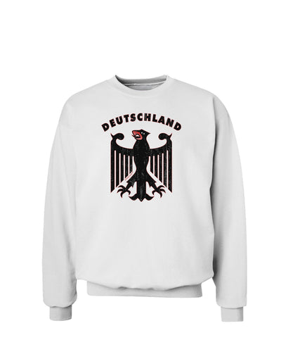 Bundeswehr Logo Deutschland Sweatshirt-Sweatshirts-TooLoud-White-Small-Davson Sales