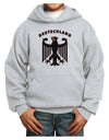 Bundeswehr Logo Deutschland Youth Hoodie Pullover Sweatshirt-Youth Hoodie-TooLoud-Ash-XS-Davson Sales