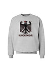 Bundeswehr Logo with Text Sweatshirt-Sweatshirts-TooLoud-AshGray-Small-Davson Sales