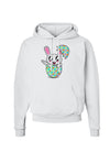 Bunny Hatching From Egg Hoodie Sweatshirt-Hoodie-TooLoud-White-Small-Davson Sales