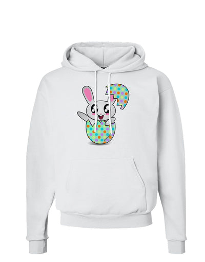 Bunny Hatching From Egg Hoodie Sweatshirt-Hoodie-TooLoud-White-Small-Davson Sales