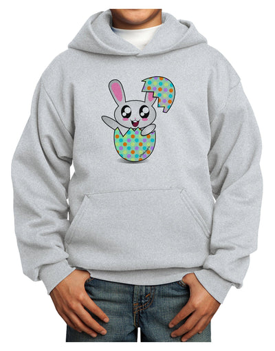 Bunny Hatching From Egg Youth Hoodie Pullover Sweatshirt-Youth Hoodie-TooLoud-Ash-XS-Davson Sales