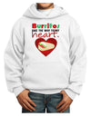 Burritos Are the Way To My Heart Youth Hoodie Pullover Sweatshirt-Youth Hoodie-TooLoud-White-XS-Davson Sales