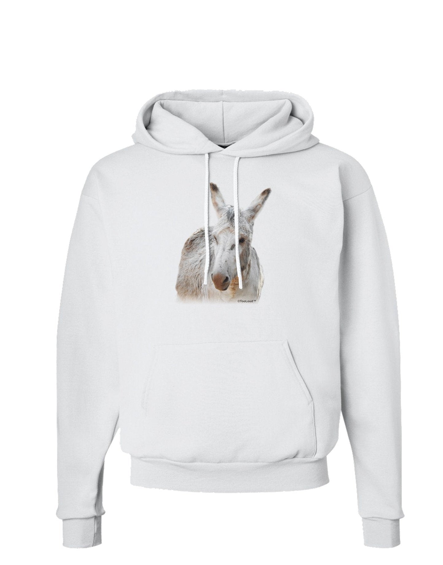Burro Cutout Hoodie Sweatshirt-Hoodie-TooLoud-White-XXX-Large-Davson Sales