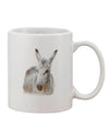 Burro Cutout Printed 11 oz Coffee Mug - Expertly Crafted Drinkware-11 OZ Coffee Mug-TooLoud-White-Davson Sales