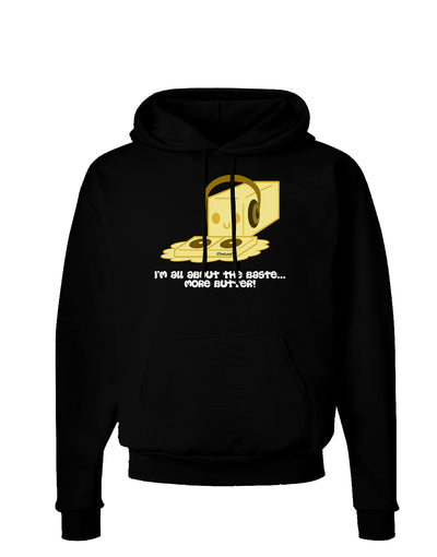 Butter - All About That Baste Dark Hoodie Sweatshirt by TooLoud-Hoodie-TooLoud-Black-Small-Davson Sales