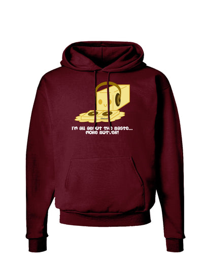 Butter - All About That Baste Dark Hoodie Sweatshirt by TooLoud-Hoodie-TooLoud-Maroon-Small-Davson Sales