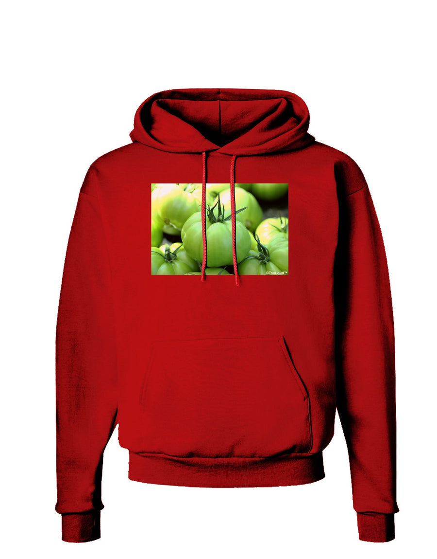 Buy Local - Green Tomatoes Dark Hoodie Sweatshirt-Hoodie-TooLoud-Black-Small-Davson Sales