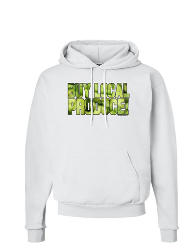 Buy Local - Jalapenos Text Hoodie Sweatshirt-Hoodie-TooLoud-White-Small-Davson Sales