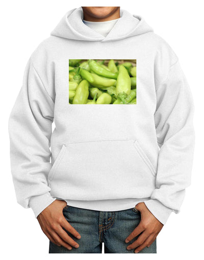 Buy Local - Jalapenos Youth Hoodie Pullover Sweatshirt-Youth Hoodie-TooLoud-White-XS-Davson Sales