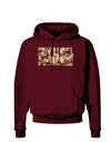 Buy Local Produce Potatoes Text Dark Hoodie Sweatshirt-Hoodie-TooLoud-Maroon-Small-Davson Sales