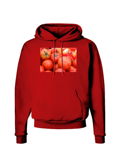 Buy Local Produce Tomatoes Dark Hoodie Sweatshirt-Hoodie-TooLoud-Red-Small-Davson Sales