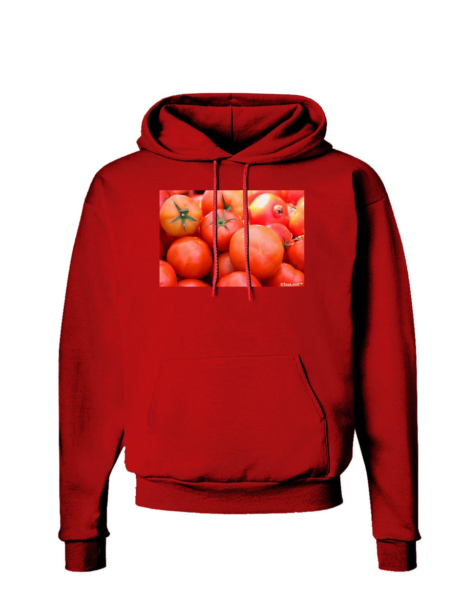 Buy Local Produce Tomatoes Dark Hoodie Sweatshirt-Hoodie-TooLoud-Black-Small-Davson Sales