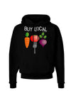 Buy Local - Vegetables Design Dark Hoodie Sweatshirt-Hoodie-TooLoud-Black-Small-Davson Sales