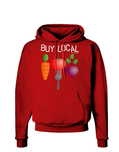 Buy Local - Vegetables Design Dark Hoodie Sweatshirt-Hoodie-TooLoud-Red-Small-Davson Sales