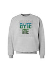 Byte Me Sweatshirt-Sweatshirts-TooLoud-AshGray-Small-Davson Sales