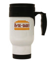 Byte Size Stainless Steel 14oz Travel Mug-Travel Mugs-TooLoud-White-Davson Sales
