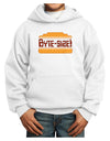 Byte Size Youth Hoodie Pullover Sweatshirt-Youth Hoodie-TooLoud-White-XL-Davson Sales