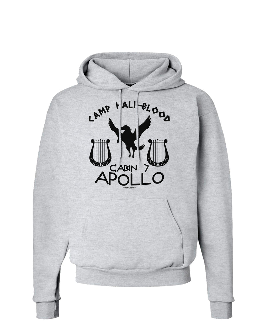 Cabin 7 Apollo Camp Half Blood Hoodie Sweatshirt-Hoodie-TooLoud-White-Small-Davson Sales