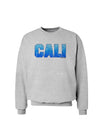 Cali Ocean Bubbles Sweatshirt by TooLoud-Sweatshirts-TooLoud-AshGray-Small-Davson Sales