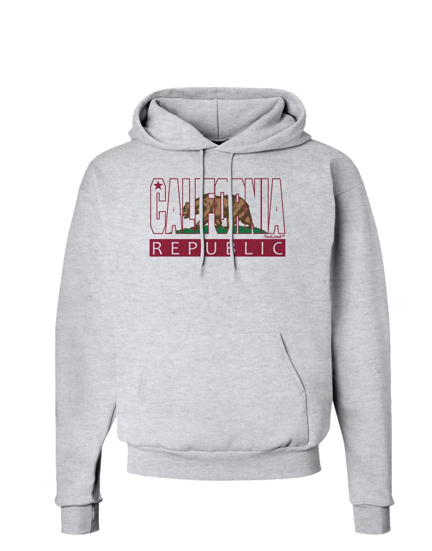 California Design #1 Hoodie Sweatshirt by TooLoud-Hoodie-TooLoud-AshGray-Small-Davson Sales