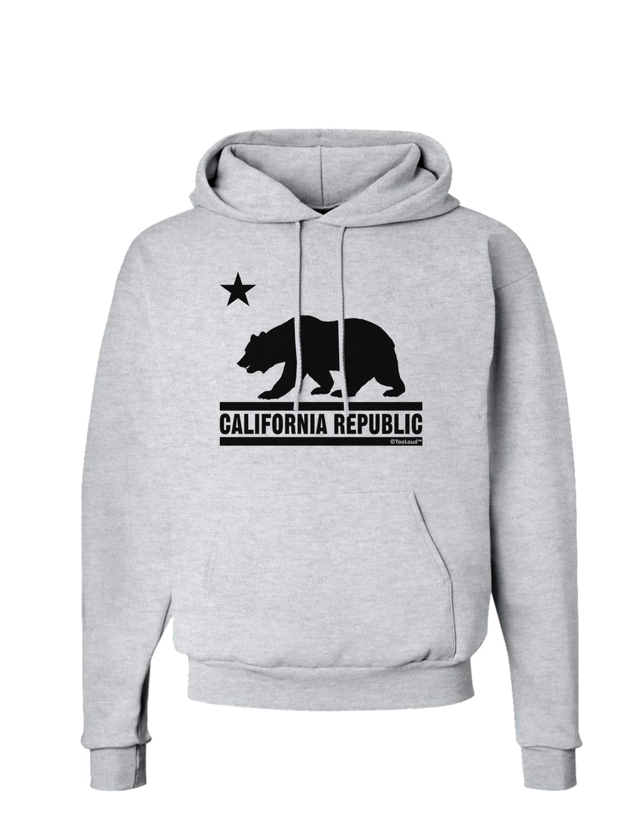 California Republic Design - Cali Bear Hoodie Sweatshirt by TooLoud-Hoodie-TooLoud-White-Small-Davson Sales