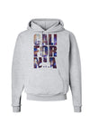 California Republic Design - Space Nebula Print Hoodie Sweatshirt by TooLoud-Hoodie-TooLoud-AshGray-Small-Davson Sales