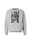 California Republic Design - Space Nebula Print Sweatshirt by TooLoud-Sweatshirts-TooLoud-AshGray-Small-Davson Sales