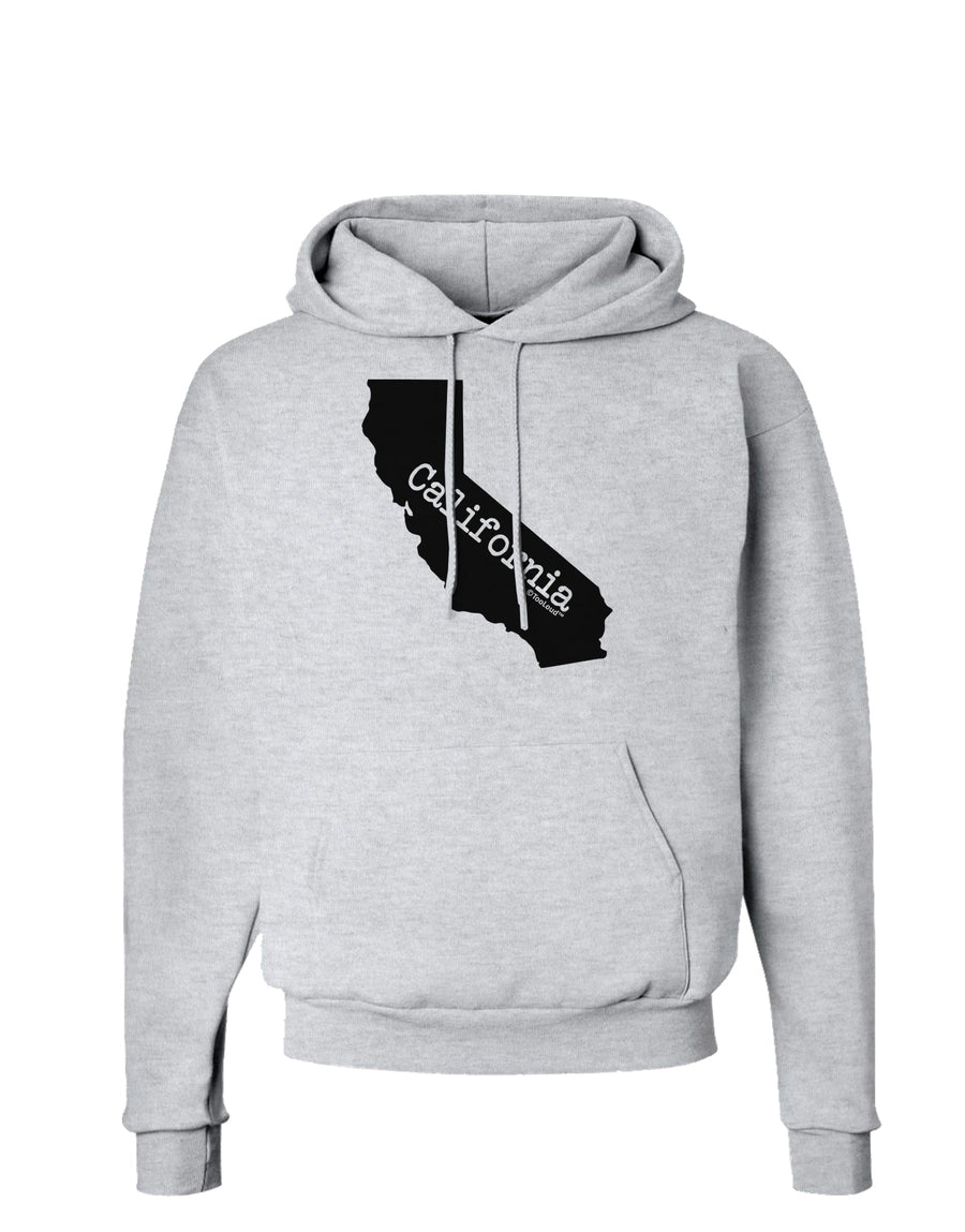 California - United States Shape Hoodie Sweatshirt by TooLoud-Hoodie-TooLoud-White-Small-Davson Sales