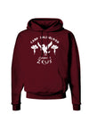 Camp Half Blood Cabin 1 Zeus Dark Hoodie Sweatshirt by-Hoodie-TooLoud-Maroon-Small-Davson Sales