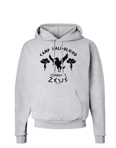 Camp Half Blood Cabin 1 Zeus Hoodie Sweatshirt by-Hoodie-TooLoud-AshGray-Small-Davson Sales