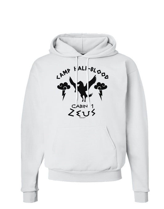 Camp Half Blood Cabin 1 Zeus Hoodie Sweatshirt by-Hoodie-TooLoud-White-Small-Davson Sales