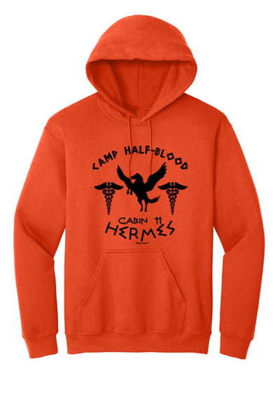 Camp Half Blood Cabin 11 Hermes Hoodie Sweatshirt by-Hoodie-TooLoud-White-Small-Davson Sales