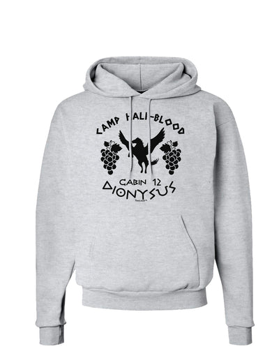 Camp Half Blood Cabin 12 Dionysus Hoodie Sweatshirt by-Hoodie-TooLoud-White-Small-Davson Sales