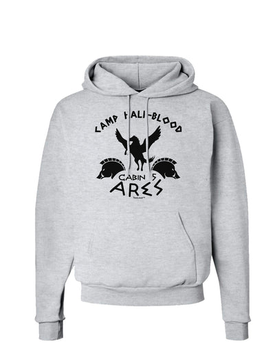 Camp Half Blood Cabin 5 Ares Hoodie Sweatshirt by-Hoodie-TooLoud-AshGray-Small-Davson Sales