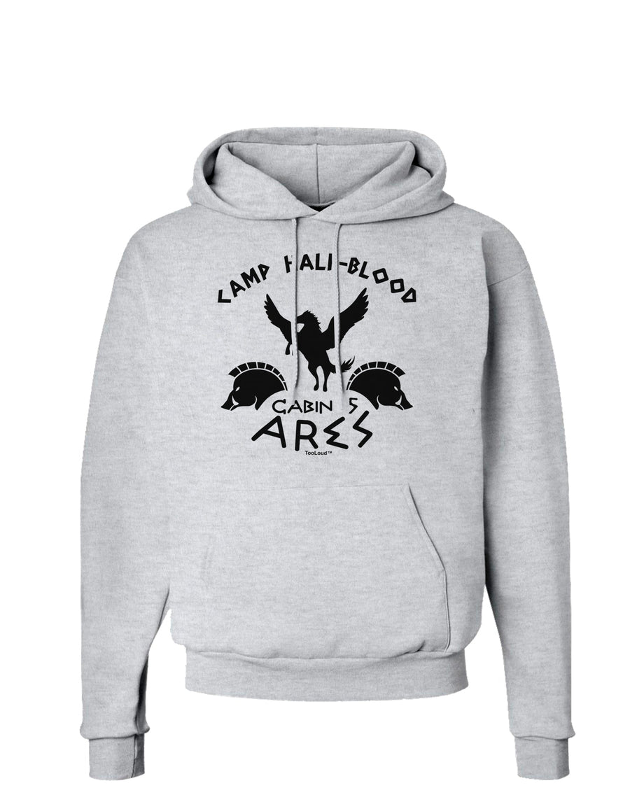 Camp Half Blood Cabin 5 Ares Hoodie Sweatshirt by-Hoodie-TooLoud-White-Small-Davson Sales