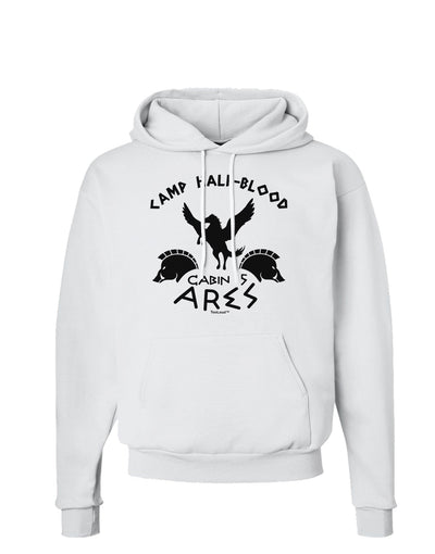 Camp Half Blood Cabin 5 Ares Hoodie Sweatshirt by-Hoodie-TooLoud-White-Small-Davson Sales