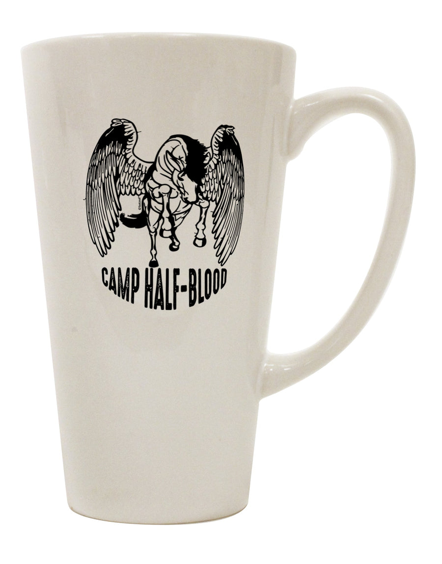 Camp Half-Blood Pegasus 16 Ounce Conical Latte Coffee Mug - Expertly Crafted Drinkware-Conical Latte Mug-TooLoud-Davson Sales