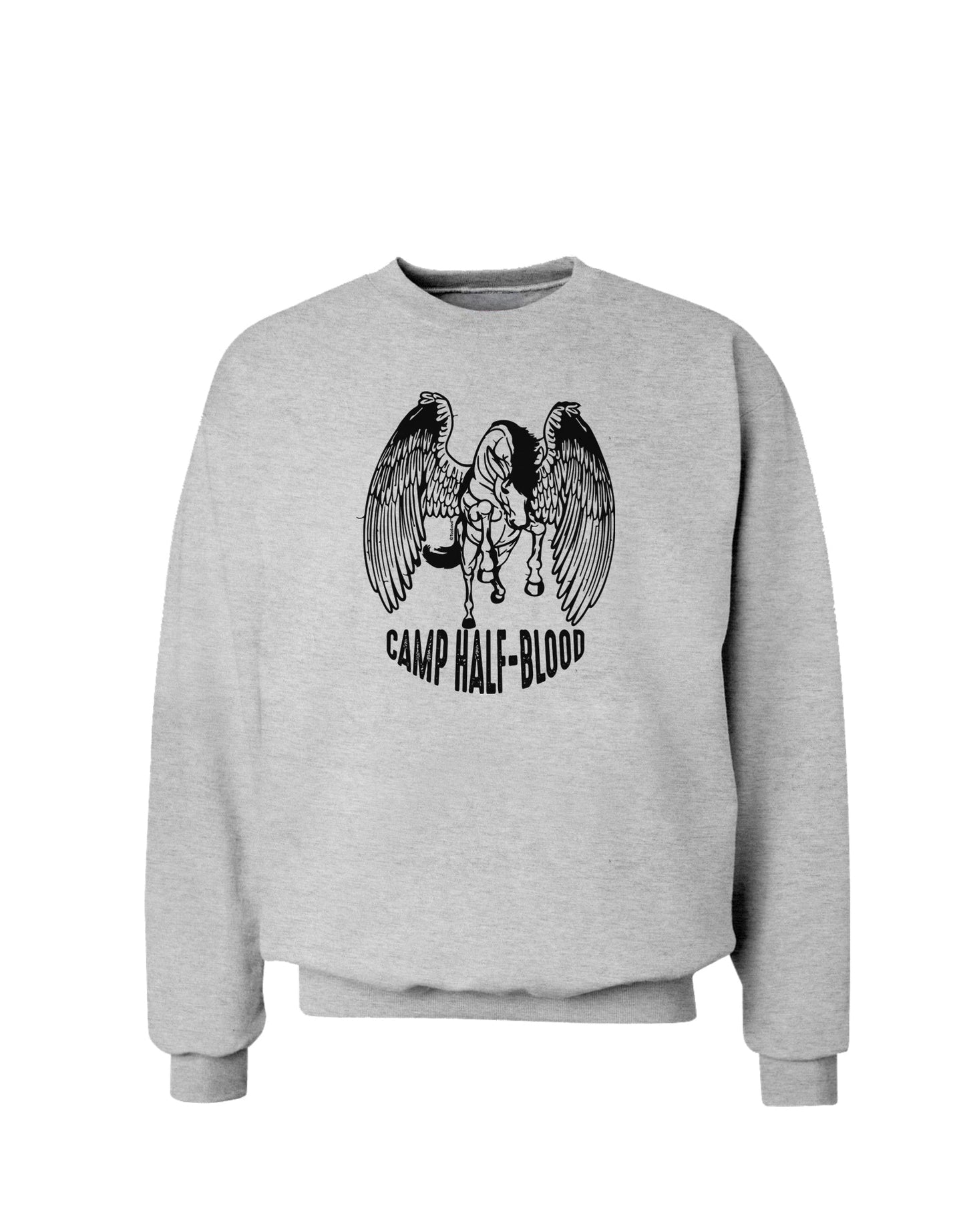 Camp Half-Blood Pegasus Sweatshirt-Sweatshirts-TooLoud-AshGray-Small-Davson Sales