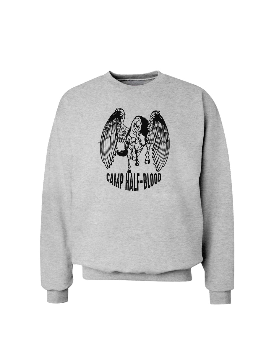 Camp Half-Blood Pegasus Sweatshirt-Sweatshirts-TooLoud-White-Small-Davson Sales