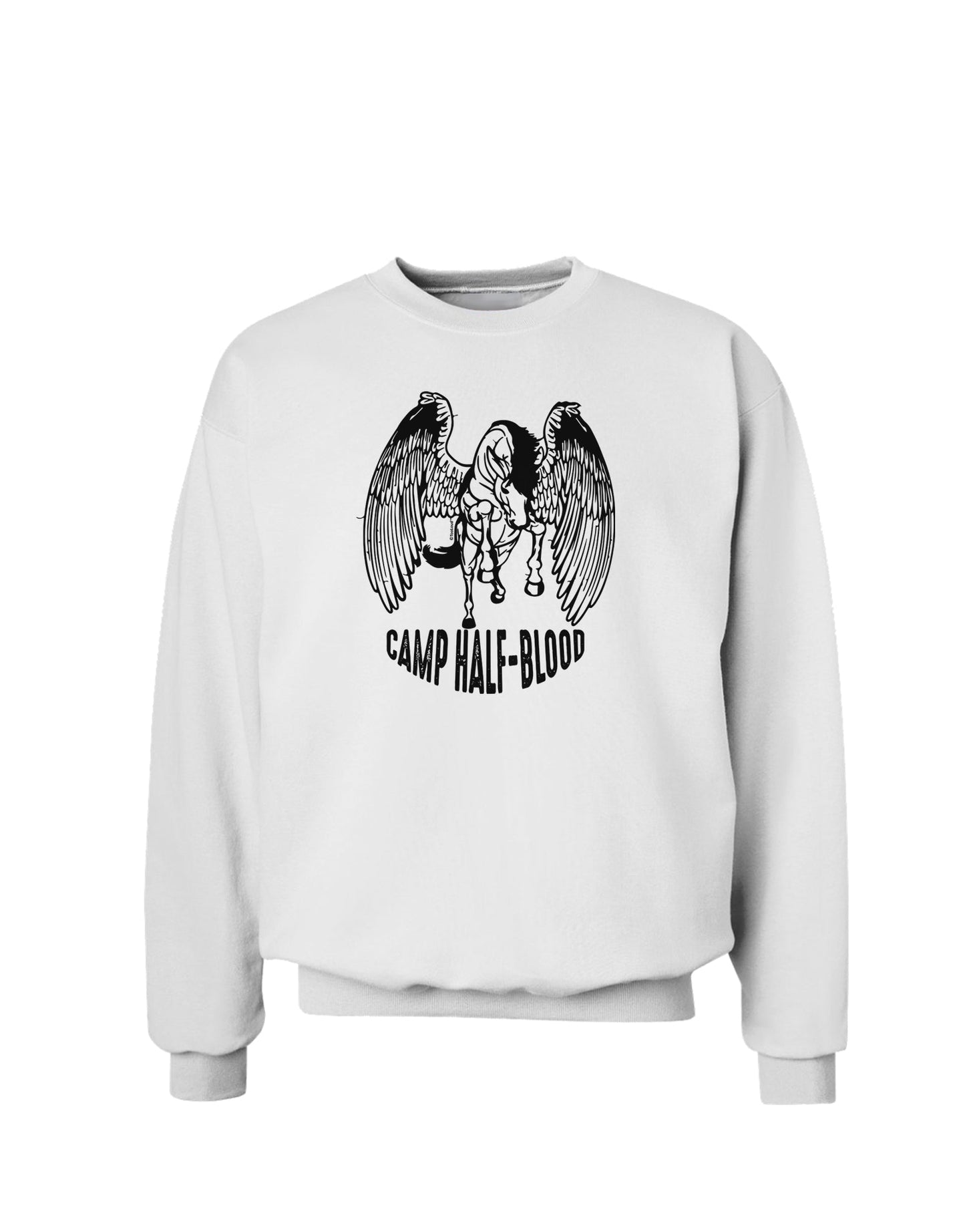 Camp Half-Blood Pegasus Sweatshirt-Sweatshirts-TooLoud-White-Small-Davson Sales