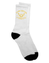 Camp Jupiter SPQR Banner Gold Adult Crew Socks - Expertly Curated by TooLoud-Socks-TooLoud-White-Ladies-4-6-Davson Sales