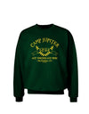 Camp Jupiter - SPQR Banner - Gold Adult Dark Sweatshirt by TooLoud-Sweatshirts-TooLoud-Deep-Forest-Green-Small-Davson Sales