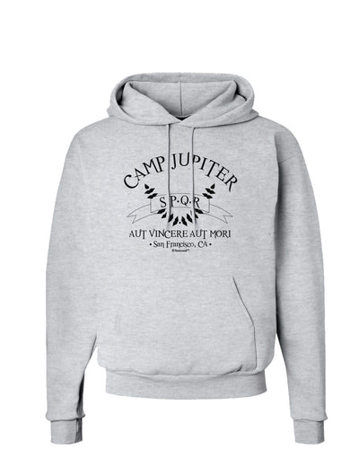 Camp Jupiter - SPQR Banner Hoodie Sweatshirt by TooLoud-Hoodie-TooLoud-AshGray-Small-Davson Sales