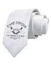 Camp Jupiter - SPQR Banner Printed White Necktie by TooLoud