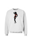 Canadian Flag Bikini Shadow Sweatshirt by TooLoud-Sweatshirts-TooLoud-White-Small-Davson Sales