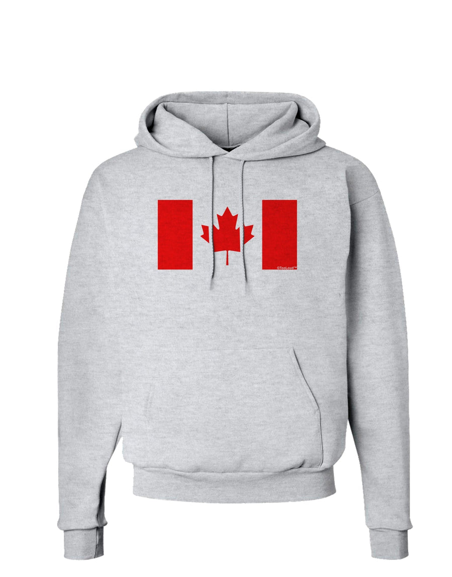 Canadian Flag Maple Leaf Colors Hoodie Sweatshirt-Hoodie-TooLoud-White-Small-Davson Sales