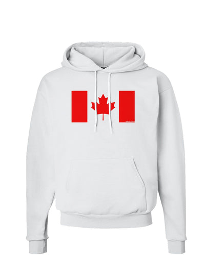 Canadian Flag Maple Leaf Colors Hoodie Sweatshirt-Hoodie-TooLoud-White-Small-Davson Sales