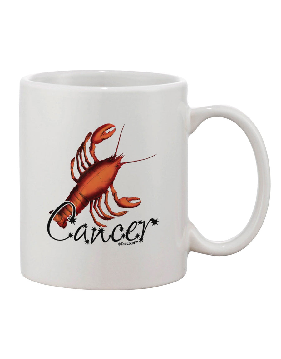 Cancer Color Illustration 11 oz Coffee Mug - Expertly Crafted Drinkware-11 OZ Coffee Mug-TooLoud-White-Davson Sales